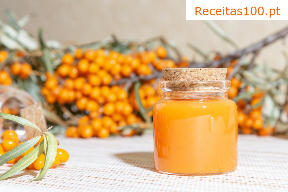 Geléia de espinheiro-marinho