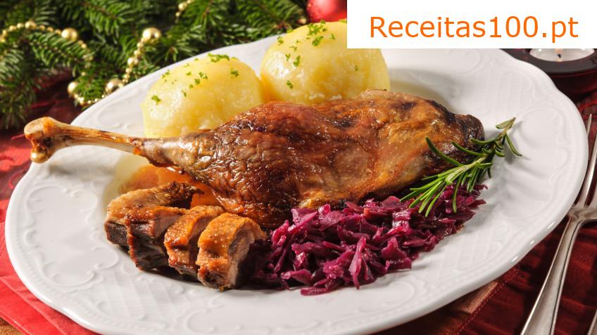 Lokše finas - acompanhamento para o pato ou para o ganso assado