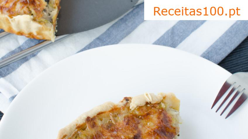 Tarte de cebola francesa