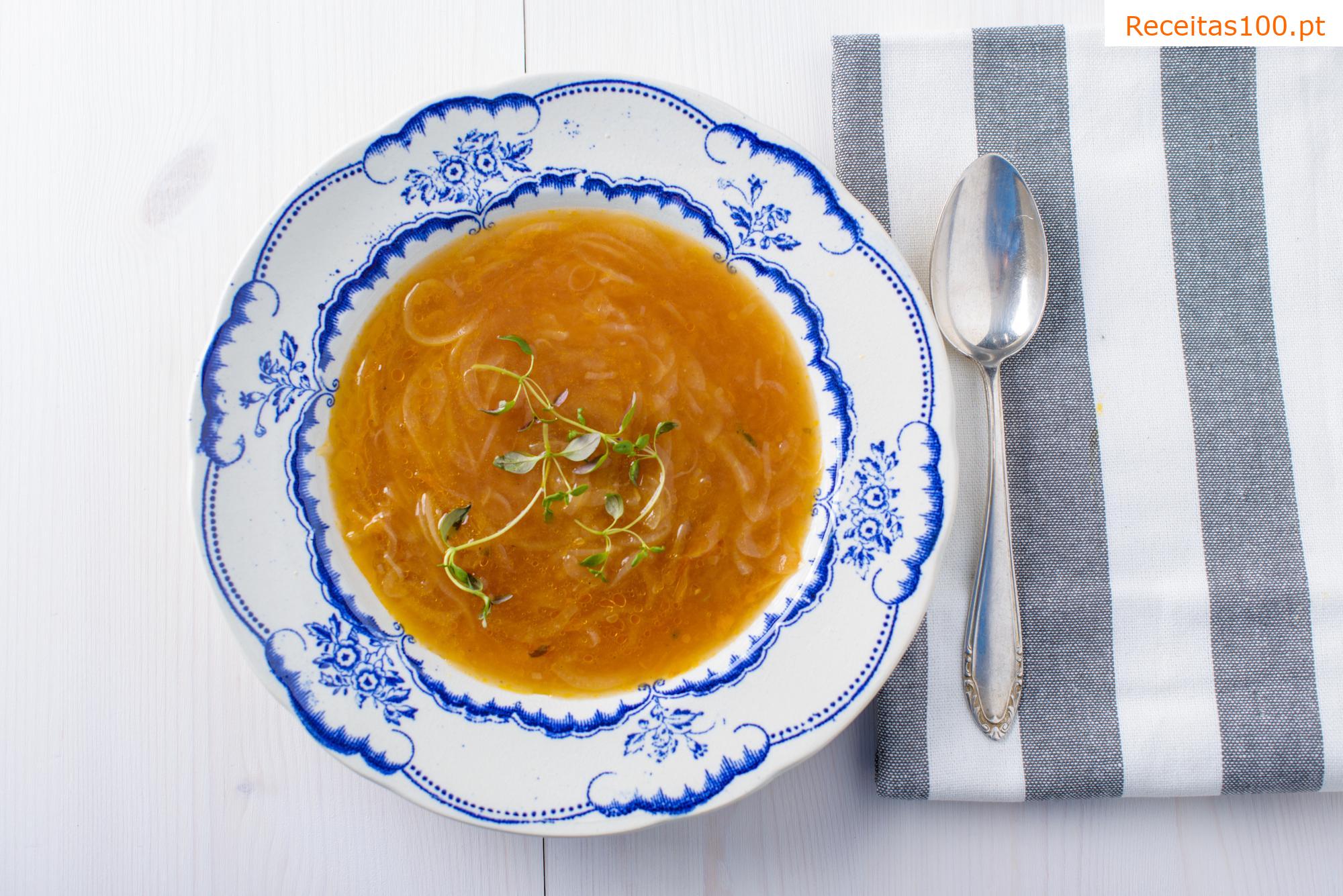 Sopa de cebola